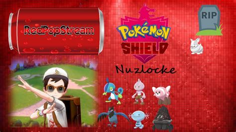 [redpopstream] Pokemon Shield Nuzlocke Gym Challenge Begins Youtube