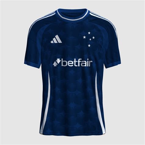 Cruzeiro Home Kit Adidas Concept FIFA 23 Kit Creator Showcase