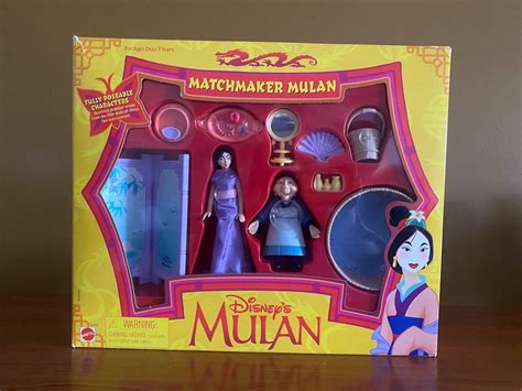 Mulan in Training Poseable Figures Matchmaker Mulan Bendable Figure - Etsy