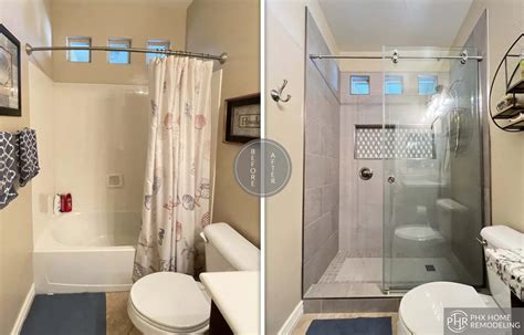 Tub Into Shower Conversion For Maximum Space And Style