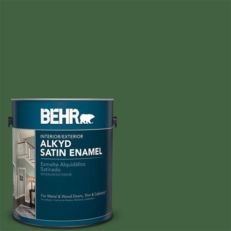 Behr Premium Plus Ultra Gal F Deep Jungle Satin Enamel