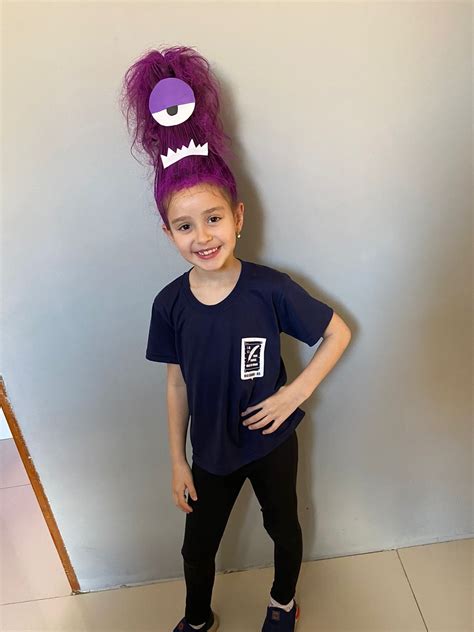 Cabelo Roxo Infantil - 23 ideias de Cabelo maluco | cabelo maluco, penteados malucos ...