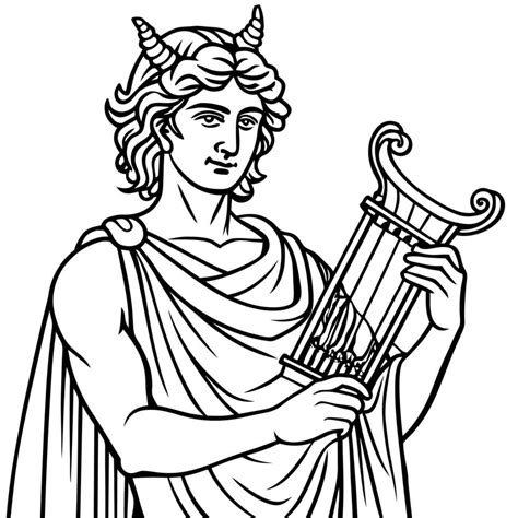 apollo god   sun  harper illustration  art
