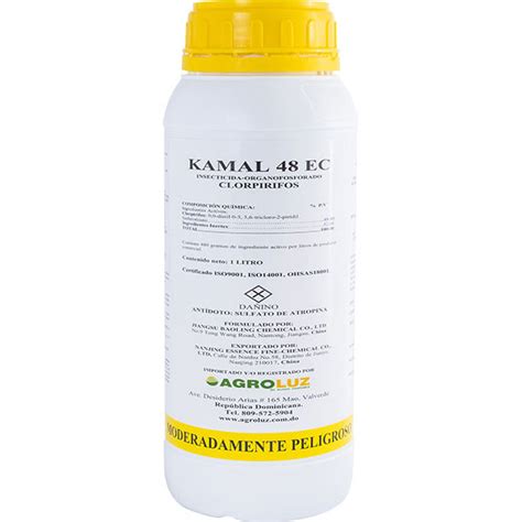 KAMAL 48 EC Clorpirifos Agroluz