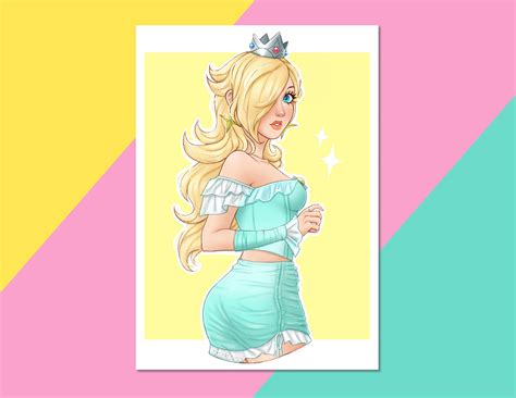 Mario Princesses Art Print - Etsy