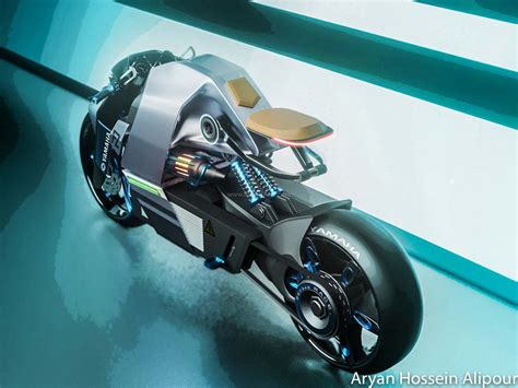 New Yamaha Fz Electric Motorcycle Concept Imagined As A Digital Render