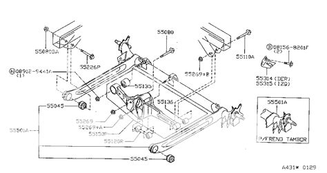 Suspension Trasera Nissan Sentra B