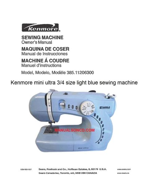 Kenmore Mini Ultra Sewing Machine Manual Pdf