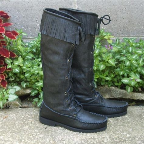 Men S Knee High Boots Made In Usa Footskins