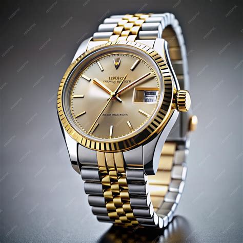 gold  silver    word quot rolex quot   face