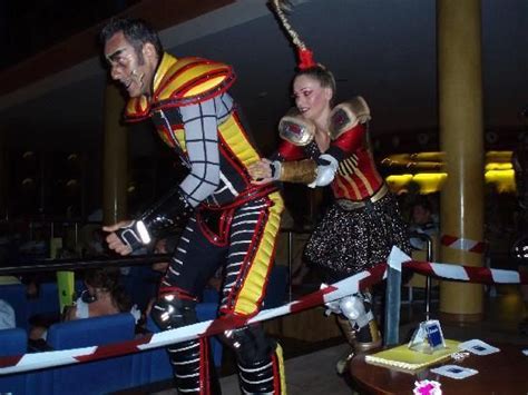 Billy As Greaseball In Starlight Express