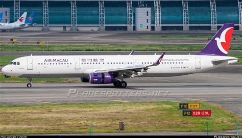 B MCC Air Macau Airbus A321 231 WL Photo By Chen744 ID 1332717