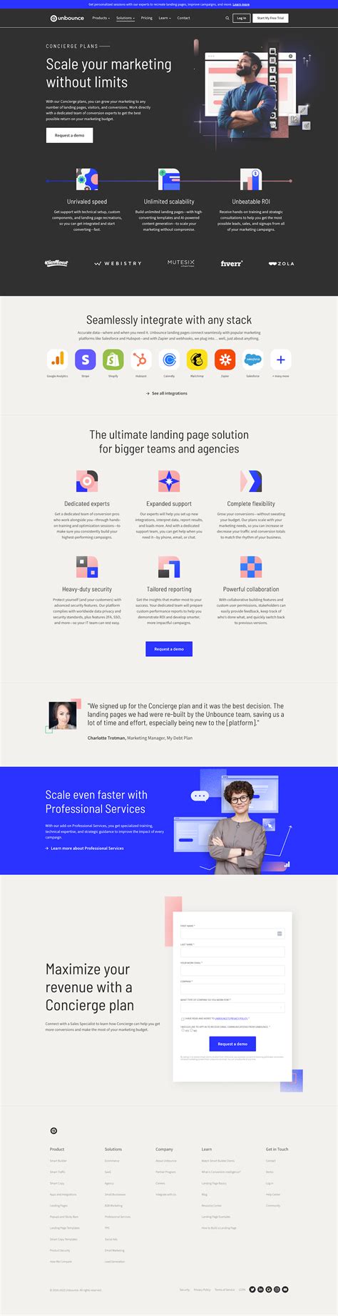 Landing page design: Design like the pros (with 10 examples)