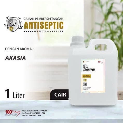 Jual Best Aroma Akasia Handsanitizer Cair Antiseptic Jurigen Liter