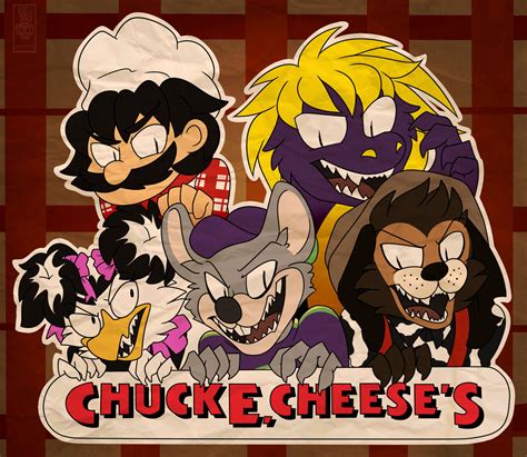 Chuck E Cheese And Pals By Kumarikitteh On Deviantart