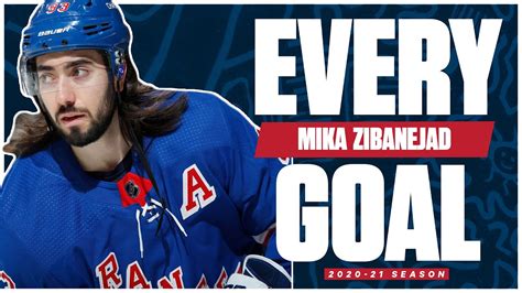 Every Mika Zibanejad Goal From The 2020-21 NHL Season - Win Big Sports