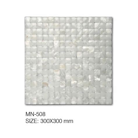 Square Shell Mosaic Tile Thickness Mm Size X Mm At Rs