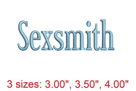 Sexsmith Embroidery Font · Creative Fabrica