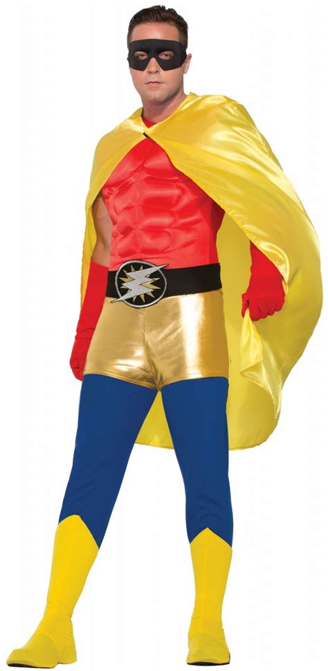 Superhero Yellow Boot Tops Screamers Costumes