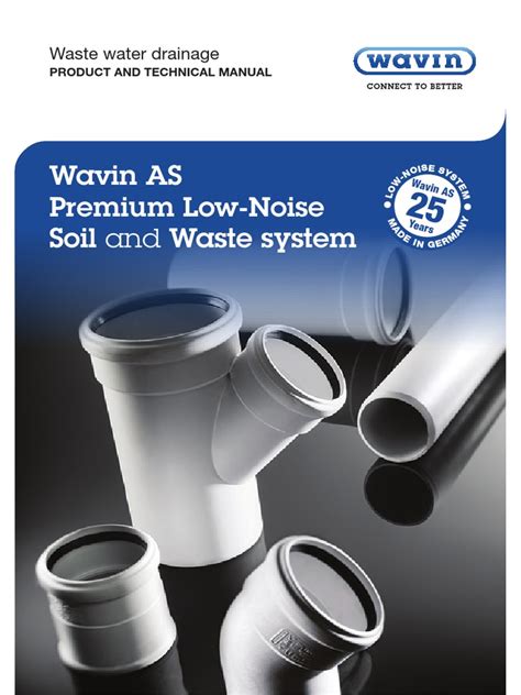 Wavin As Product & Technical Guide | PDF | Sound | Noise