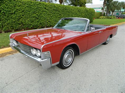 Lincoln Continental Suicide Door Convertible Factory A C Just