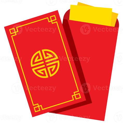 Ang Pao For Chinese New Year Decoration Traditional Icon Symbols 17060408 Png