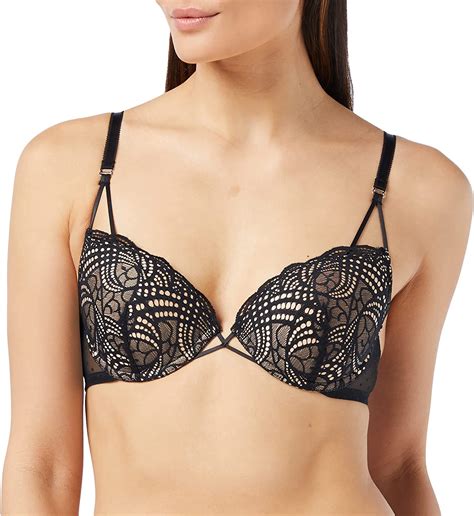 Amazon Brand Iris Lilly Women S Push Up Lace Bra Amazon Co Uk