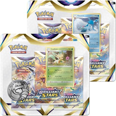 Pokemon Trading Card Game Sword Shield Brilliant Stars Triple Pack