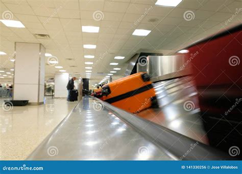 Baggage Claim Carousel At An Airport Editorial Photo Image Of