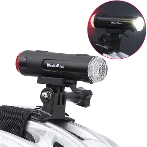 Eclairage Casque Velo 200 Lumens USB Rechargeable Lampes Casque