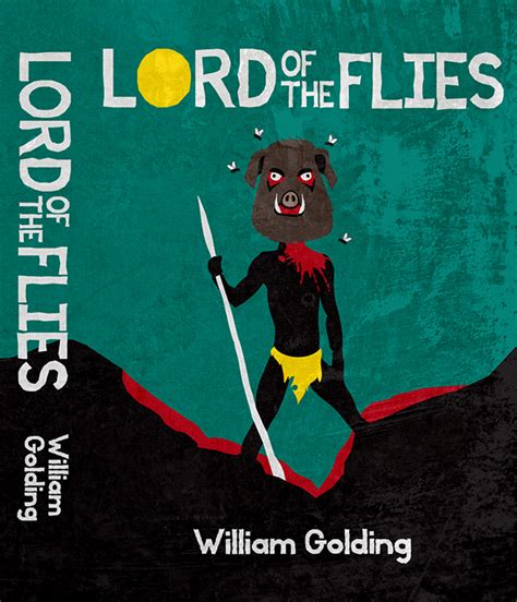 Lord of the Flies book cover on Behance