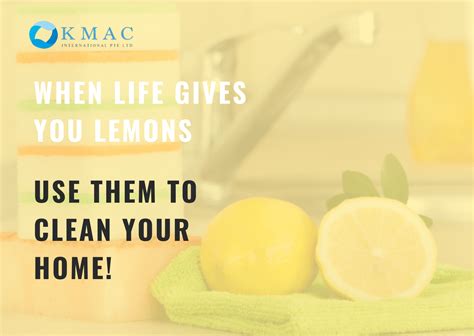 clean  house  lemon kmac singapore