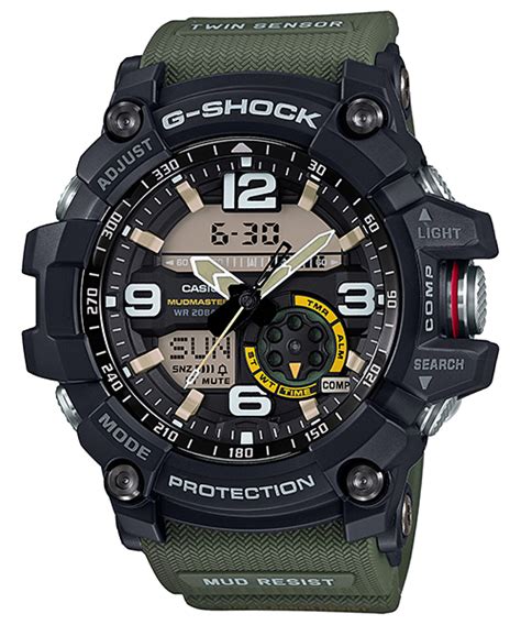 GG1000 1A3 Green Master Of G Men S Watch G SHOCK CASIO