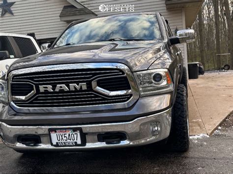 2016 Ram 1500 With 22x12 51 Vision Sliver And 33 12 5R22 Venom Power