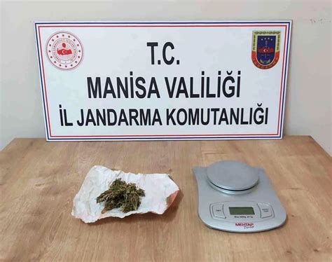 Manisa da esrarla yakalanan şüpheli tutuklandı Haberler