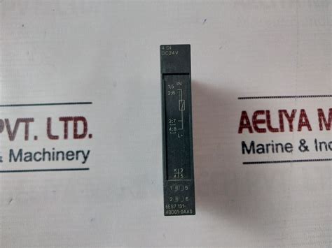 Siemens Es Bd Aa Plc I O Module V Aeliya Marine