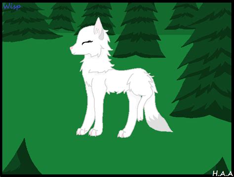 Wisp Seri Pixel Biologist Wolf Quest 27 Fan Art By Blazethewolf2002