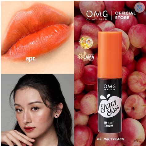 OMG OH MY GLAM JUICY KISS LIP TINT SERUM Lazada Indonesia