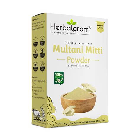 Herbal Multani Mitti Powder Packaging Size 100gm At Rs 10 Box In Sojat