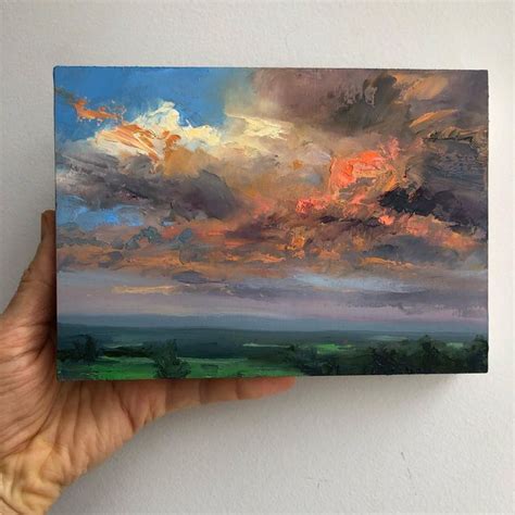 Whitney Knapp Bowditch On Instagram Oil On Cradled Wood Panel 5 X 7