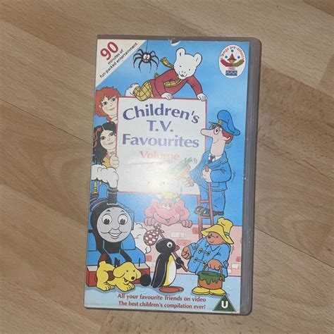 Childrens Tv Favourites Volume 2 Vhs Video 1989 Nspcc Ebay