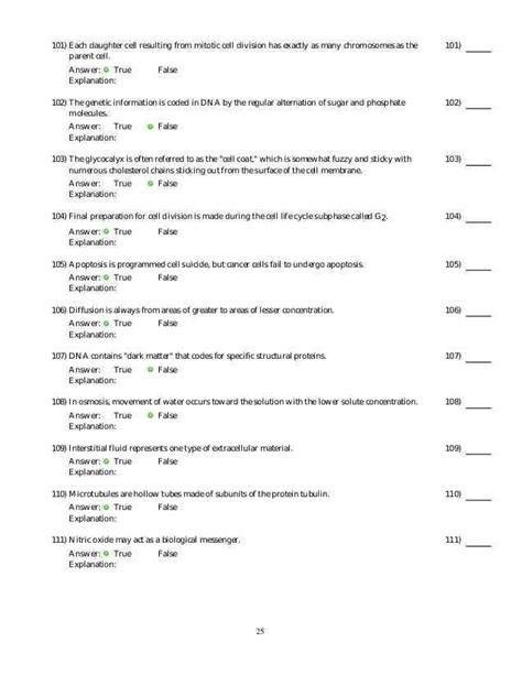 Anatomy And Physiology Chapter 3 Cells Worksheet Answers Anatomy Worksheets