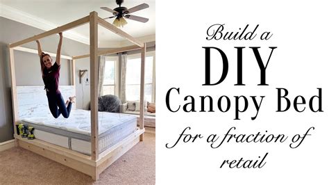 How To Build A DIY Four Poster Canopy Bed | atelier-yuwa.ciao.jp