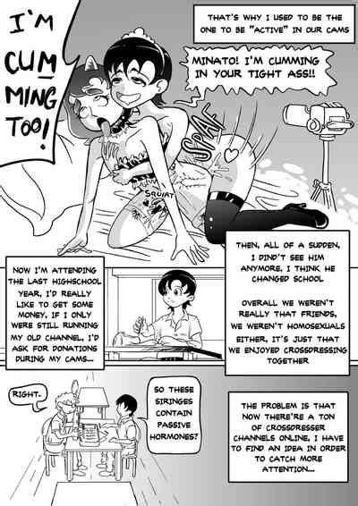 I Tried Female Hormones To Become A Crossdresser Idol Nhentai Hentai Doujinshi And Manga