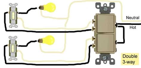 Double 3 Way Switch Wiring Diagram