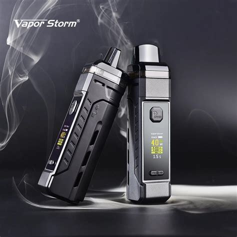 Vapoteur Avec Kit Pod Mod 40w Batterie Externe 18650 0 3 4 8 Ohm 2