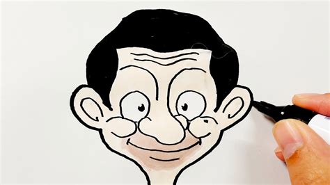 How To Draw Mr Bean Youtube