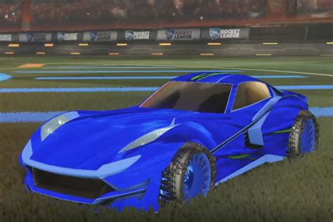 Rocket League Titanium White Komodo Design With Mainframe Titanium