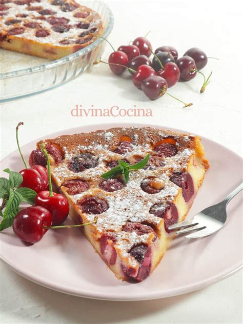 Clafoutis De Cerezas Receta De DIVINA COCINA