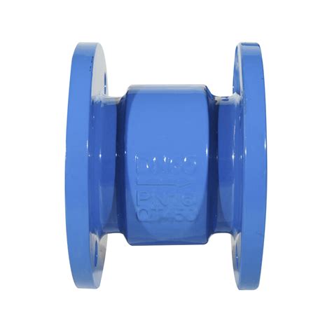 Ductile iron flanged end silent check valve